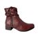 Rieker Korte Laars 78656-35 Rood Warm Gevoerd - 4061811457007