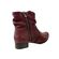 Rieker Korte Laars 78656-35 Rood Warm Gevoerd - 4061811457007