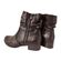 Rieker Korte Laars 78656-00 Zwart Warm Gevoerd - 4061811568345