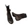 Rieker Korte Laars 93770-01 Zwart Warm Gevoerd - 4020932445577