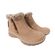 Skechers Korte Laars 167683 TAN Easy Going Cool Zip Tan Lichtbruin - 197976630703
