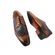 Adventure Nette Schoen Catania Blue Cognac Leer High Soft Insole - 8785342093775