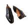 Adventure Nette Schoen Rimini Zwart Leer High Soft Insole - 8951005747167