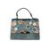 Laura Vita Tas Astry 04 HM1874-7F Blauw Print - 3666138872222