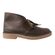 Clarks Veterboot Desert Boot Evo Donkerbruin Glad Leer Verwisselbaar Voetbed - 5063421507188