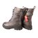 Rieker Veterboot 93024-90 Zilver Platinum Warm Gevoerd - 4061811462124