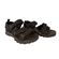Adventure Sandaal Marseille Zwart High Soft Insole - 8785342095069