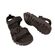 Adventure Sandaal Marseille Zwart High Soft Insole - 8785342095014