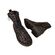 Waldlaufer Veterboot 648803 146 001 Cany Zwart Wijdte K - 4069134234404