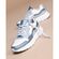Xsensible Stretchwalker Sneaker Golden Gate Lady 33000.3.216 GX Jeans Combi Wit - 8719051737057