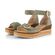 Rieker Sandaal 63780-52 Groen - 4061811277179