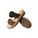 Rieker Slipper V2392-24 Bruin Zwart - 4066707181899