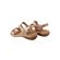 Rieker Sandaal 659C7-89 Metallic Zacht Voetbed - 4061811874958