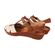 Pikolinos Sandaal P Vallarta 655 0841C1 Nata Wit Cognac Combi - 8445442467141