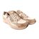 Durea Sneaker 6318 608 2077 Taupe Wit Zilver Wijdte K - 8721149471040