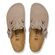 Birkenstock Slipper Boston Rivet Border 1030418 Taupe Suede Smal - 4067707382231