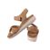 Durea Sandaal 7432 035 2067 Licht Taupe Wijdte H - 8721149462796