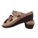 Durea Slipper 7369 047 1423 Taupe Wijdte J - 8721149118983