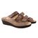 Durea Slipper 7369 047 1423 Taupe Wijdte J - 8721149118969