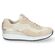 Durea Sneaker 6319 609 2047 Licht Taupe Ivoor Wijdte M - 8721149434069