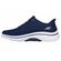 Skechers Hands-Free Slip-Ins Go Walk Arch Fit 2.0 Kathy 125342 NVW Navy White Machine Washable - 199025355193