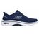 Skechers Hands-Free Slip-Ins Go Walk Arch Fit 2.0 Kathy 125342 NVW Navy White Machine Washable - 199025355223