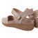 Durea Bandschoen 5924 575 2154 Licht Taupe Wijdte H - 8721149519131