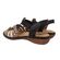 Rieker Sandaal 65918-92 Zwart Combi - 4066707998978