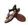 Rieker Sandaal 65918-92 Zwart Combi - 4066707999005