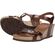 Panama Jack Sandaal Julia Clay B1 Pull-Up Cuero Bark Bruin - 8433991586468