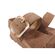 Panama Jack Sandaal Sara B1 Velour Cuero Bark Bruin - 8434823951935