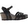 Panama Jack Sandaal Vera Basics B1 Napa Grass Negro Zwart - 8433991592711