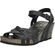 Panama Jack Sandaal Vera Basics B1 Napa Grass Negro Zwart - 8433991592681