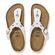 Birkenstock Teenslipper Gizeh Flowers 3 Kids 1029515 White - 4067707061006