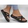 Skechers Slipper Go Walk Flex Sandal-Ssselena 141461/BBK Zwart - 198376894849