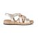 Gabor Sandaal 82.736.82 Puder Plat Roze Goud Metallic Combi - 4068283837771
