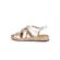 Gabor Sandaal 82.736.82 Puder Plat Roze Goud Metallic Combi - 4068283837771