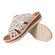 Rieker Slipper V4189-80 Wit - 4066707180281