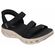 Skechers Sandaal Go Walk Glide-Step 2.0 Sandal Ella 141269 BKW Black White - 199025329927