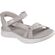 Skechers Sandaal Hands Free Slip-Ins Go Walk Flex Sandal-Illuminate 141481 TPE Taupe Machine Washable - 197976582279
