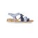 Gabor Sandaal 82.736.26 Nappa Metal Marine Blauw Combi Wijdte G - 4068283729779