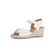 Gabor Sandaal 82.712.50 Weiss Jute - 4068283159699