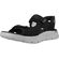 Skechers Sandaal Go Walk Flex Sandal Easy Entry 229210 BKGY Black Gray Machine Washable - 197627609294