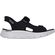 Skechers Sandaal Go Walk Flex Sandal Easy Entry 229210 BKGY Black Gray Machine Washable - 197627609300