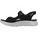 Skechers Sandaal Go Walk Flex Sandal Easy Entry 229210 BKGY Black Gray Machine Washable - 197627609287