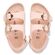 Birkenstock Sandaal Milano AS Flower 1031667 Light Rose Tonal Smal - 4067707765348
