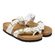 Birkenstock Teenslipper Mayari Flower Embellishment Wit Breed - 4067707899753