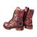 Rieker Veterboot 72627-92 Roze Multi - 4066707217345