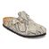 Birkenstock Slipper Boston Rivet Logo 1033086 Snake Oyster Smal - 4067708248086
