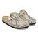Birkenstock Slipper Boston Rivet Logo 1033086 Snake Oyster Smal - 4067708248086